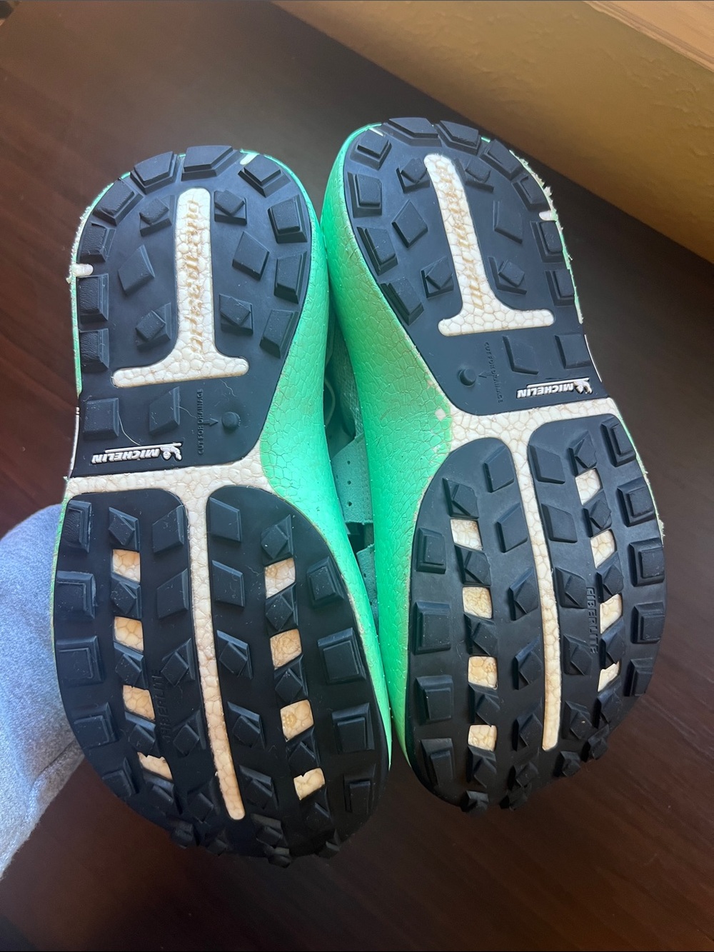 Speedland GS:PDX mint green trail running shoes with BOA size 8 - Picture 3 of 7